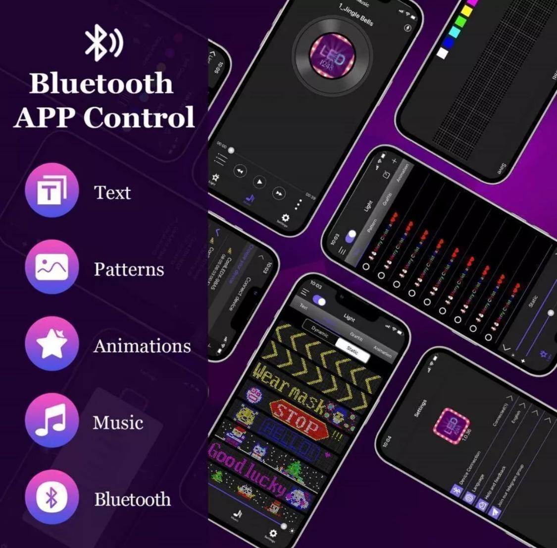 Flexible LED Display For use in Shops and Cars