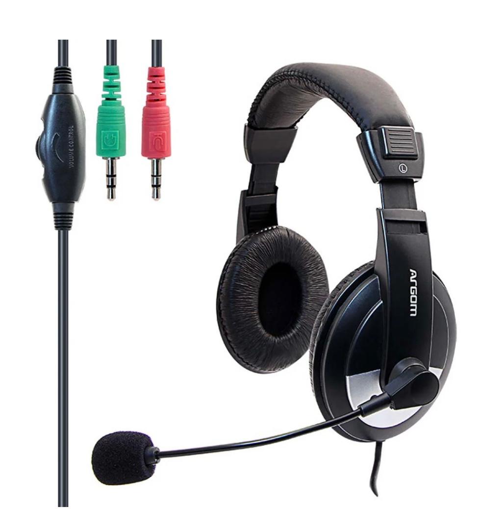 Pro 75 Stereo Multimedia Headset with Microphone By ArgomTech