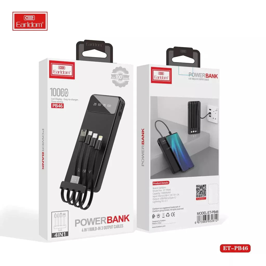 ET-PB46 Power Bank By Earldom