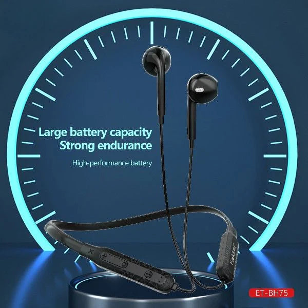 ET-BH75 Wireless Bluetooth Neckband Earphones By Earldom