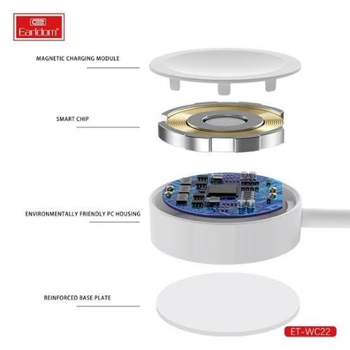 ET-WC22 USB-C Magnetic Wireless Charging Cable By Earldom