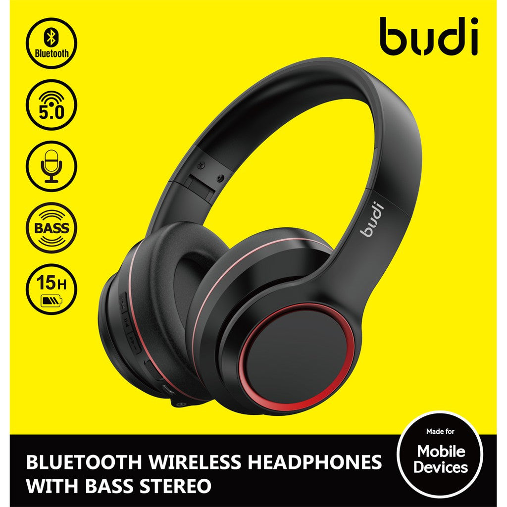 EP50B Bluetooth Over-Ear Headphones By Budi