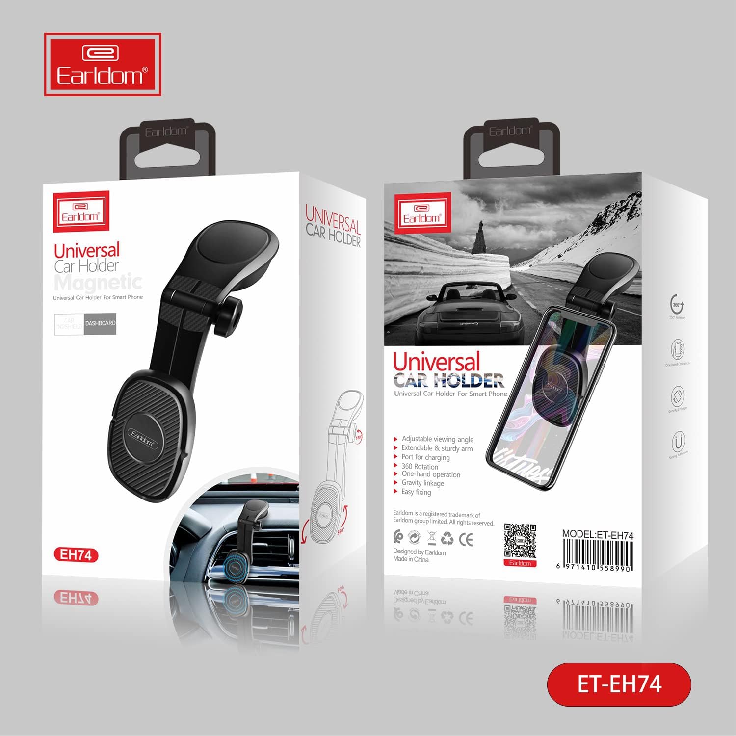 ET-EH74 Universal Car Holder By Earldom