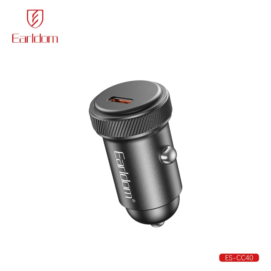 ES-CC40 30W USB-C PD Quick Car Charger By Earldom