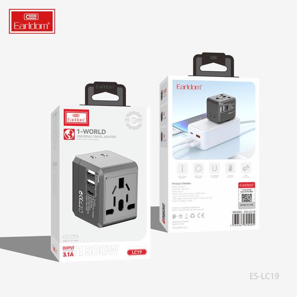 ES-LC19 Universal Travel Adapter By Earldom