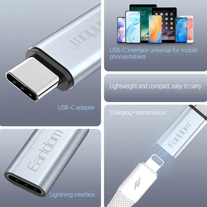 ET-OT104 8-Pin to USB-C Adapter By Earldom