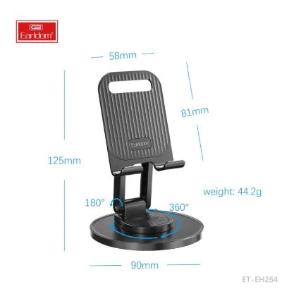 ET-EH254 Foldable Desktop Stand By Earldom