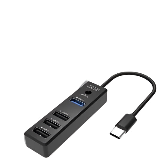 ET-HUB08 4-in-1 USB-C Hub By Earldom