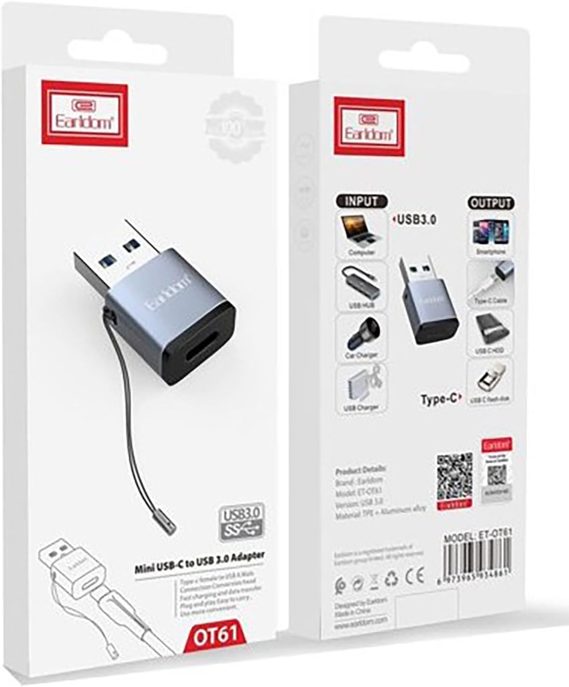 ET-OT61 USB-C to USB 3.0 Adapter By Earldom