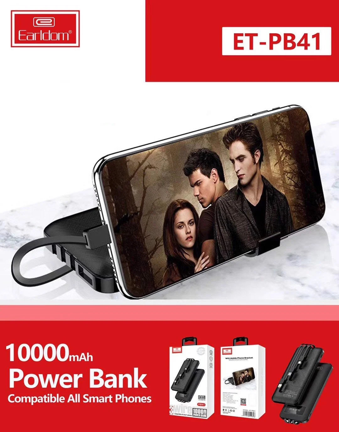 ET-PB41 Power Bank 10000mAh By Earldom