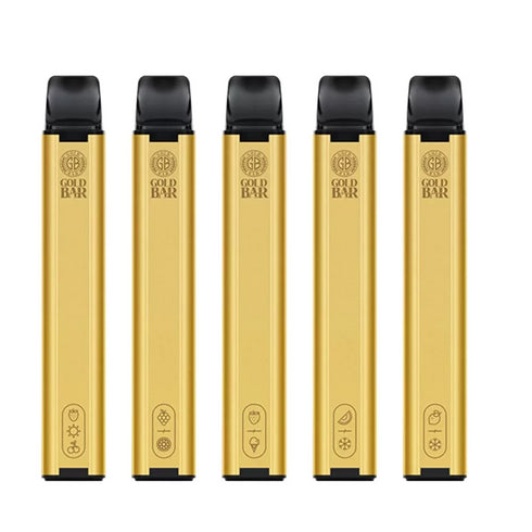 Gold Bar Disposable Vape 600 Puffs