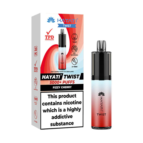 Hayati Twist 5000 Puffs Disposable Vape (Pack Of 5)