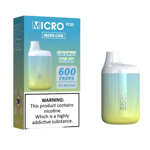 Micro Pod 600 Puff Disposable Vape Kit