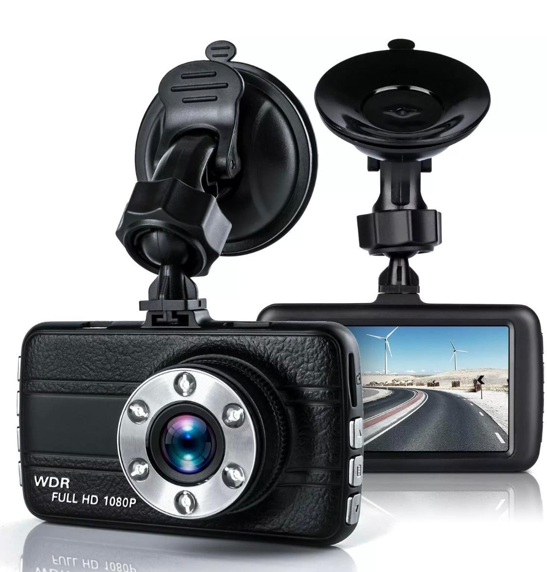 Dual Lens Vehicle BlackBox DVR Dash Camera