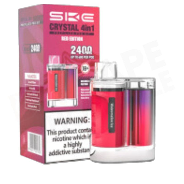 SKE Crystal 4IN1 Pod Kit 2400 Puffs