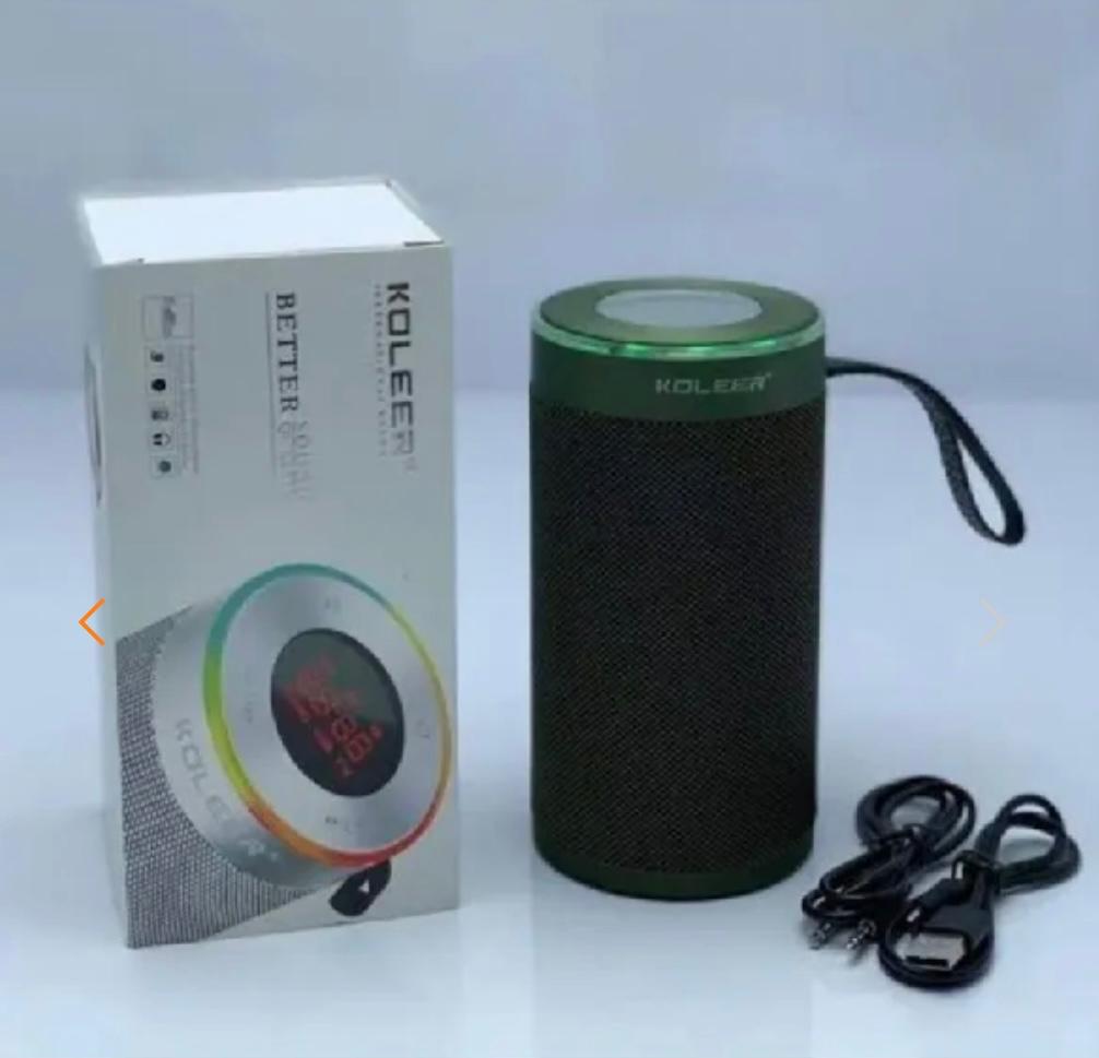 S817 Bluetooth  Portable Speaker with LED display By Koleer