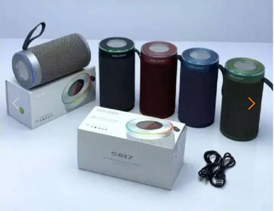 S817 Bluetooth  Portable Speaker with LED display By Koleer