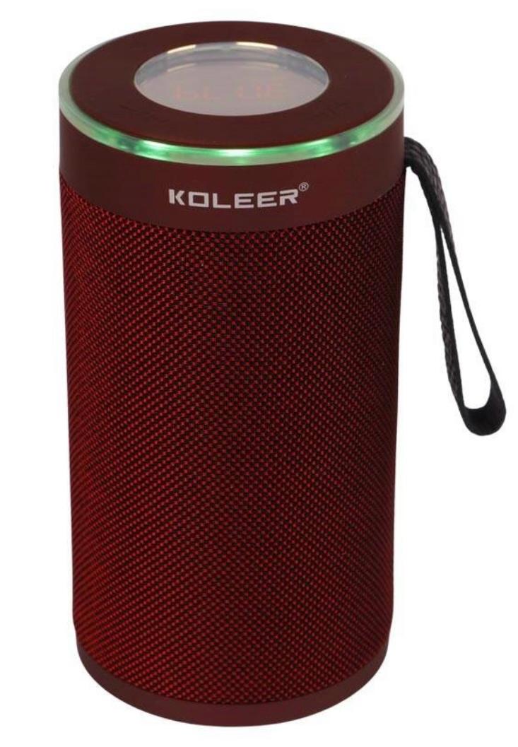 S817 Bluetooth  Portable Speaker with LED display By Koleer