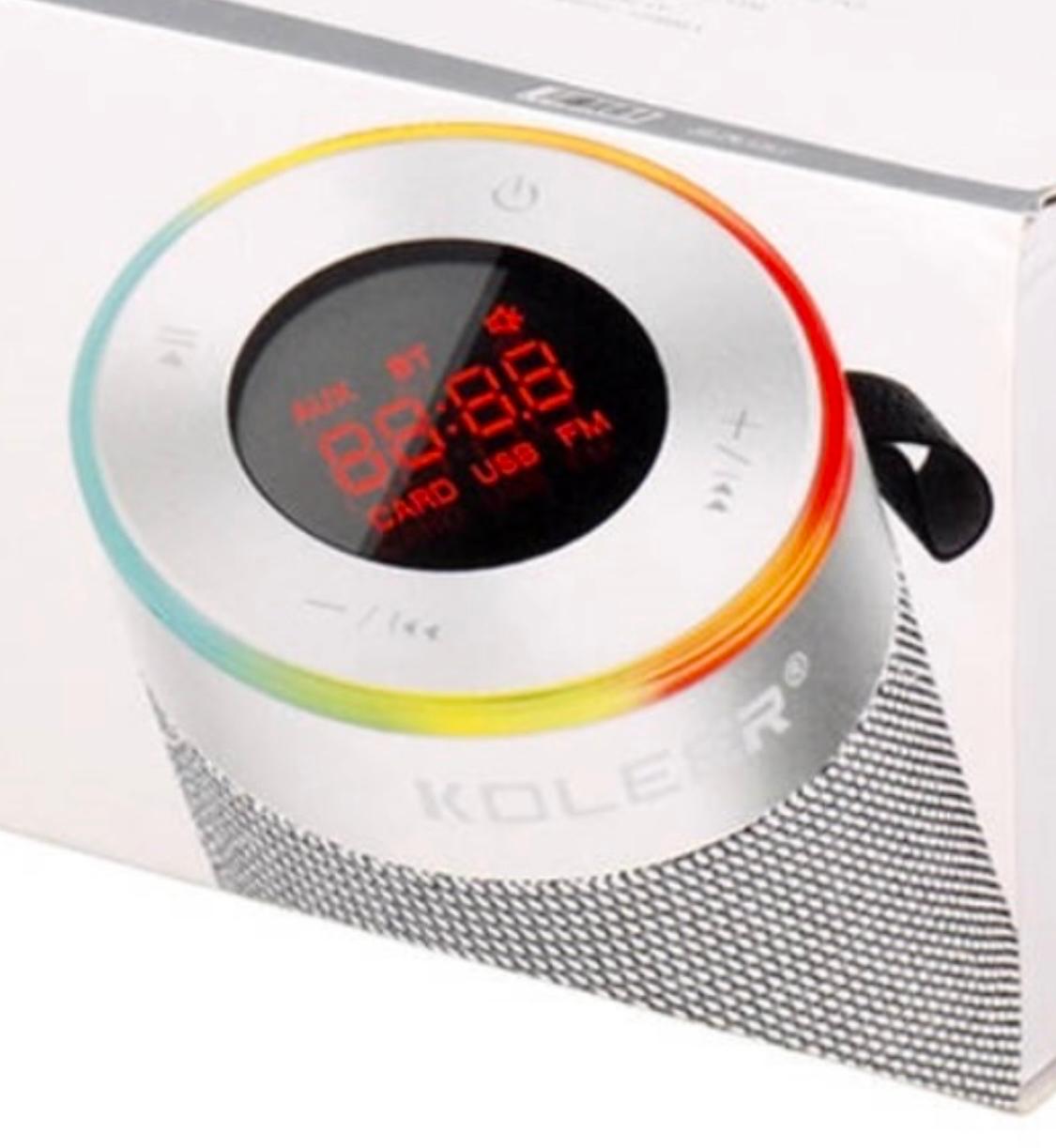 S817 Bluetooth  Portable Speaker with LED display By Koleer