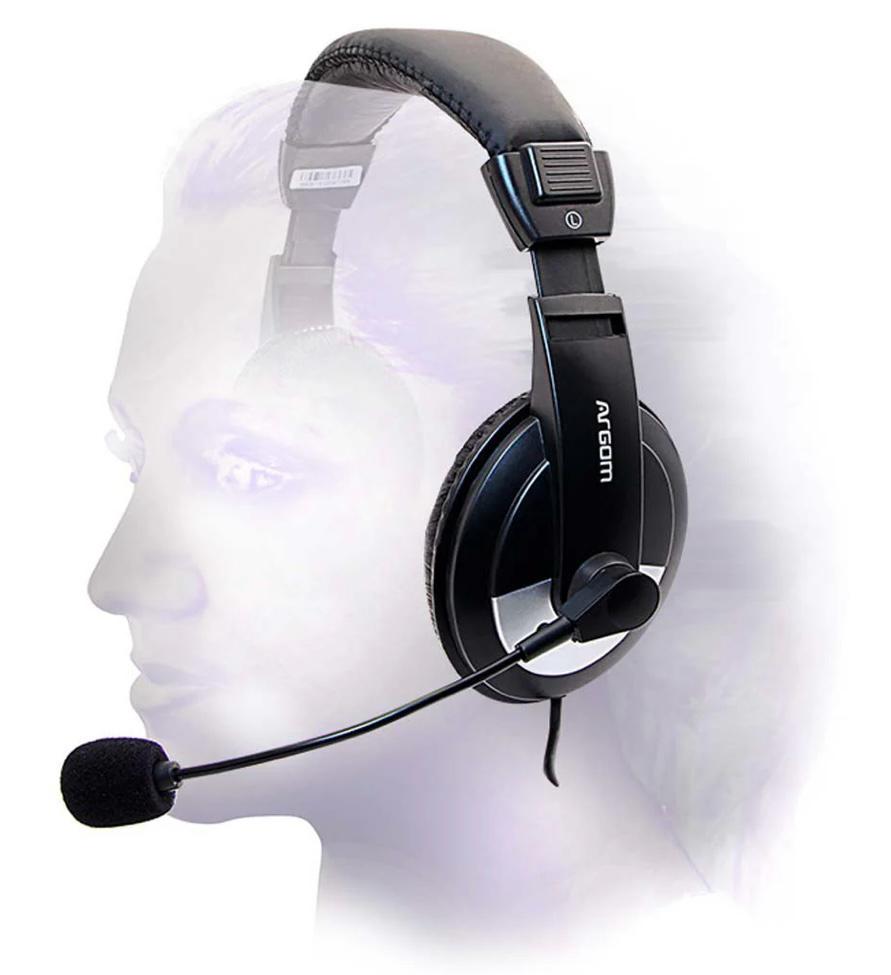 Pro 75 Stereo Multimedia Headset with Microphone By ArgomTech