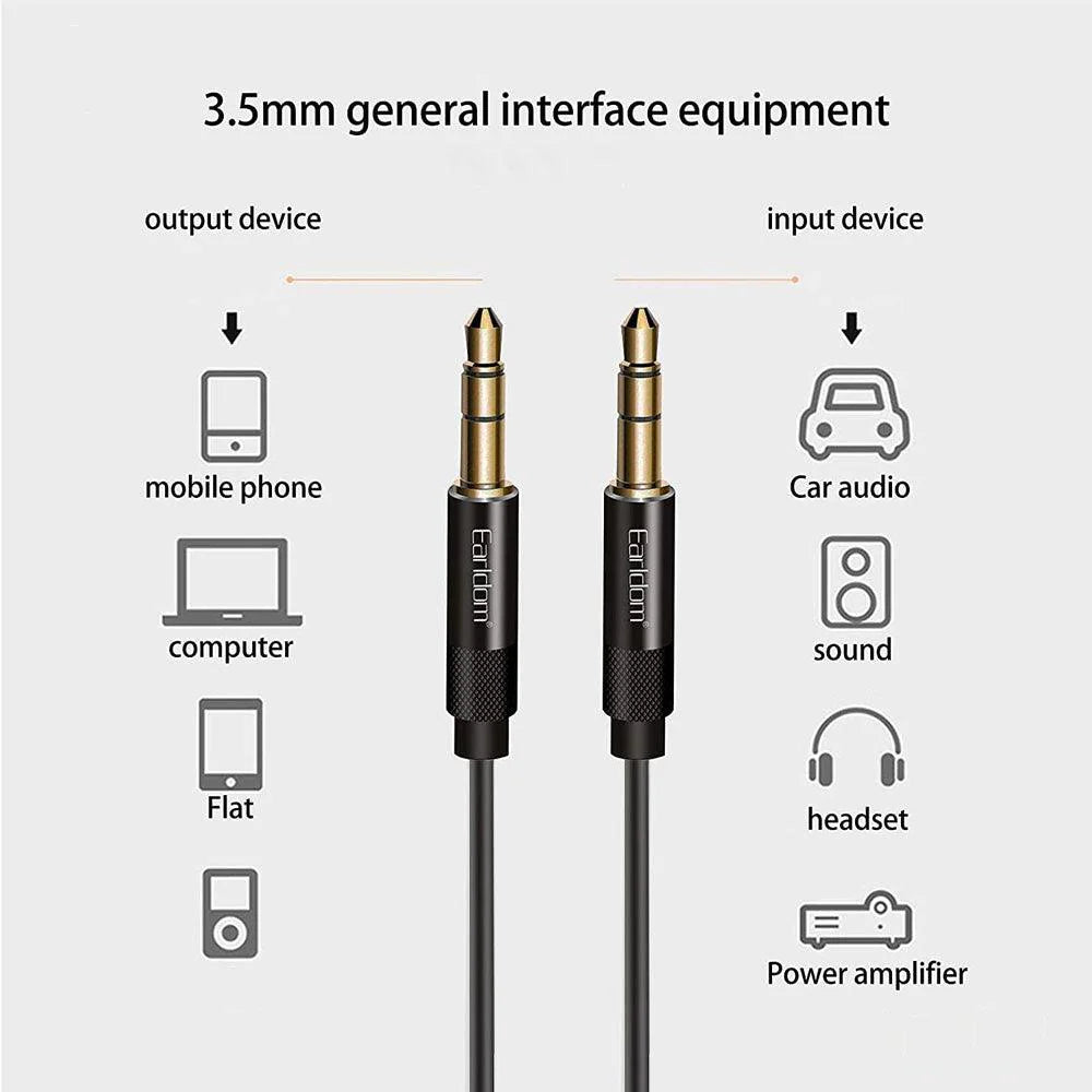 Earldom ET-AUX10 3.5mm Audio Cable By Earldom