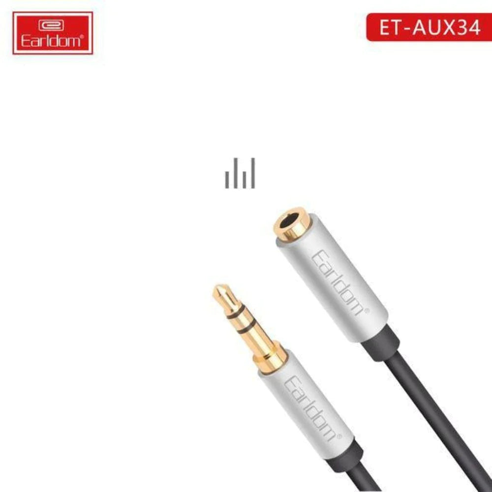 ET-AUX34 Extension Stereo AUX Cable By Earldom