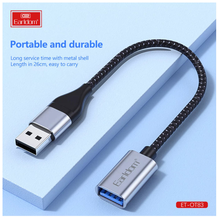 ET-OT83 2-in-1 OTG USB 3.0 Adapter Cable By Earldom