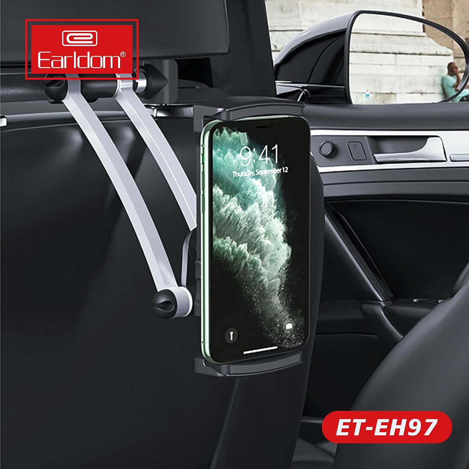 ET-EH97 Car Headrest Mount Holder By Earldom