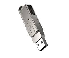 FL16 Metal Rotating Dual Use Adapter Memory Stick By Yesido