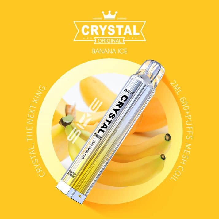 SKE Crystal Disposable Vape Device 600 Puffs (Pack of 10)