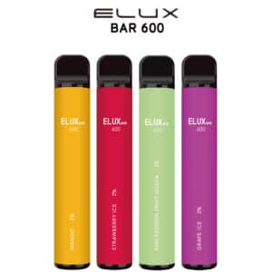 Elux Bar 600 Puff Disposable Vape Bars 20mg
