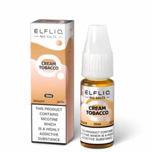 ELFLIQ By Elf Bar Nicotine Salt 10ml - Cream Tobacco