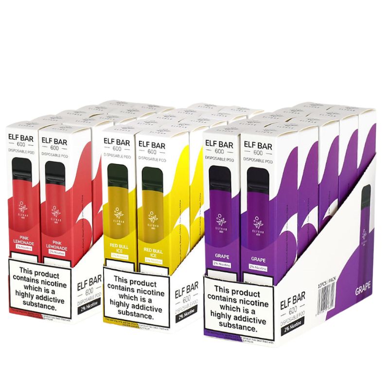 ELF Bar 600 Disposable Vape (Pack of 10)