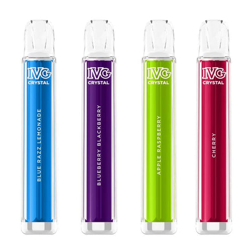 IVG Crystal Disposable Vape Device 600 Puffs - 10 Multipack