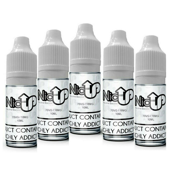 NicUp 70VG/18mg Nicotine booster shoot