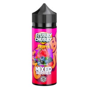 Stubby Chubby 100ml Shortfill E-Liquid - Mixed Berries